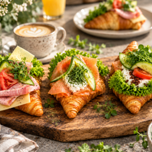 Fyldte croissanter